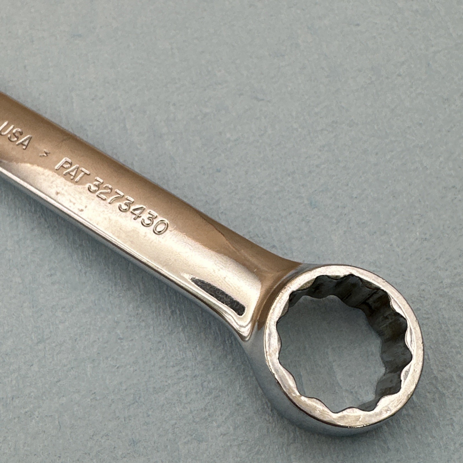 Snap On Tools OEX280 7/8″ 12PT SAE Short Chrome Combination Wrench