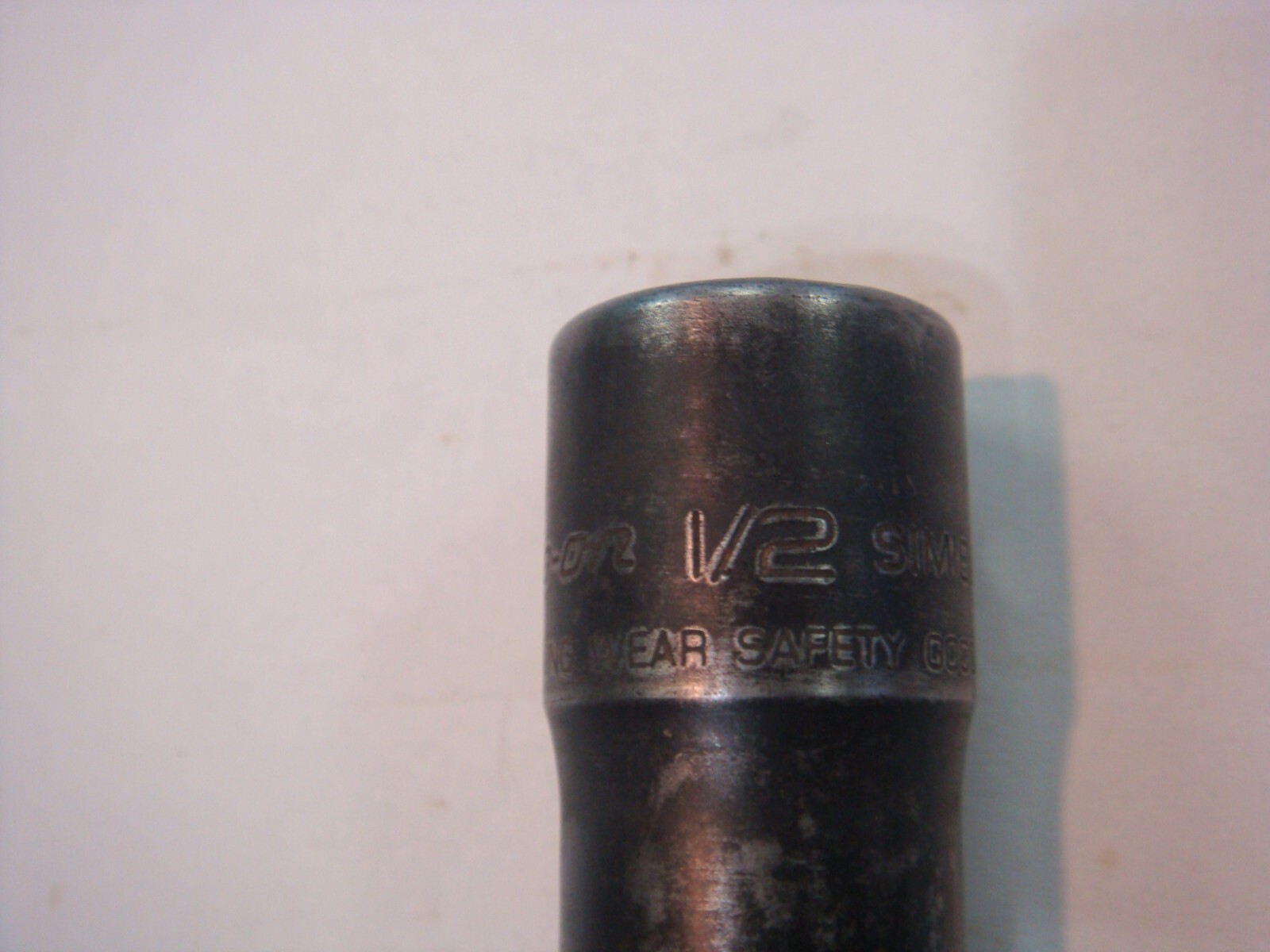 Snap-On (SIM160A) 1/2″ Drive 6-Point SAE 1/2″ Deep Impact Socket (LIKE-NEW)
