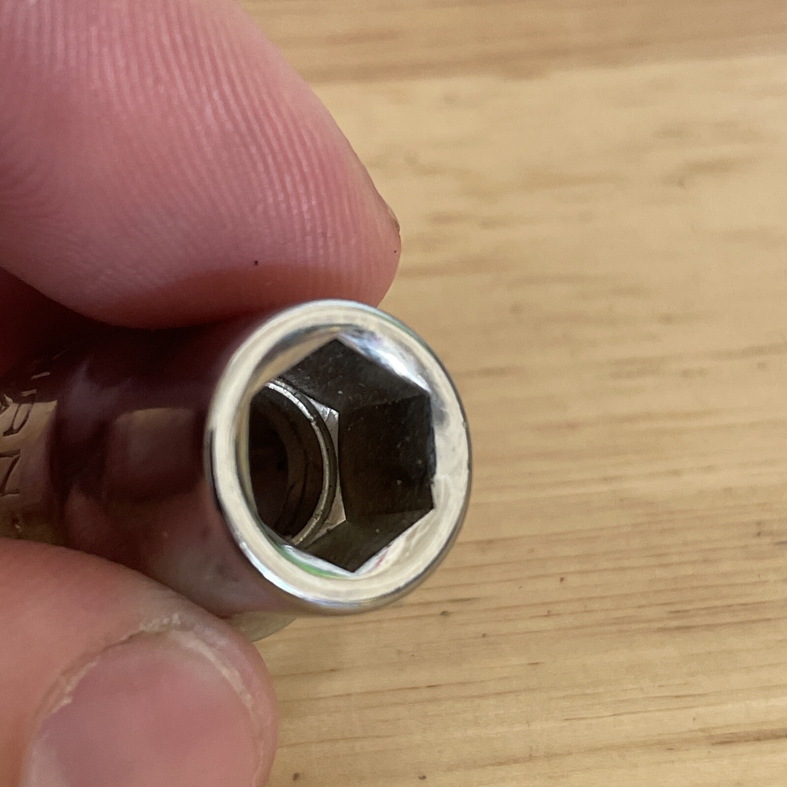 Craftsman USA 9mm 6 Point 3/8″ Drive Shallow Socket 43541 EE