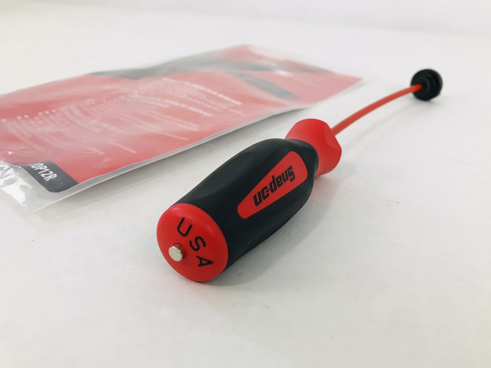 Snap-On Magnetic Oil Drain Plug Remover (Red) Snap On NEW!!!