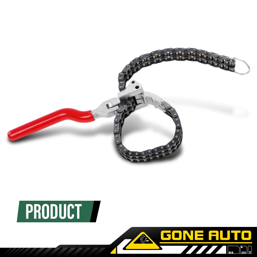 Heavy-Duty Ratcheting Chain Wrench Fittings 60-160mm Oil Filter Change Pipe