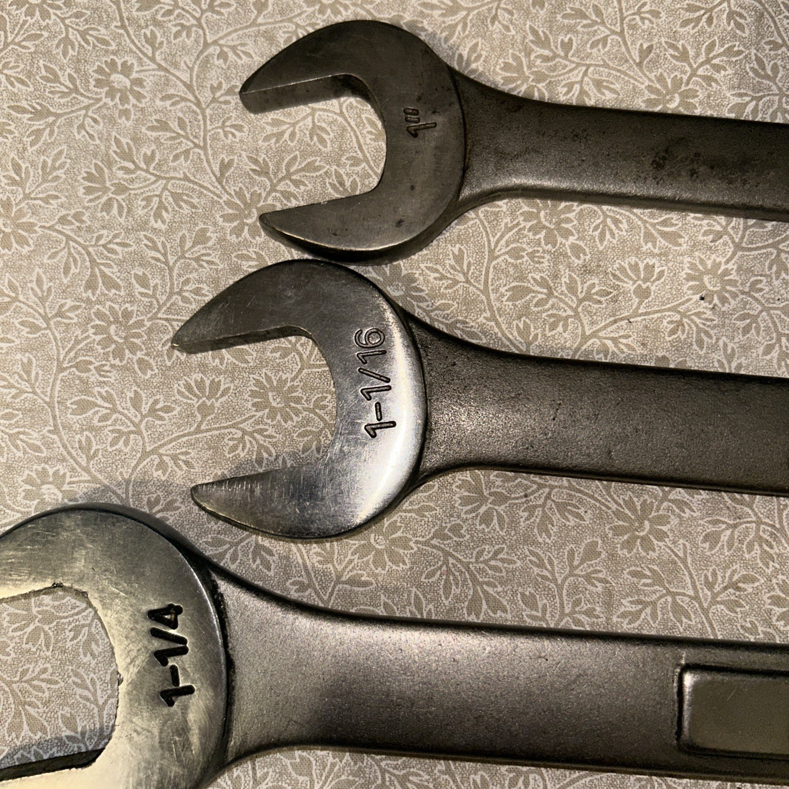 westward wrenches 1-1/4, 1-1/6, 1in