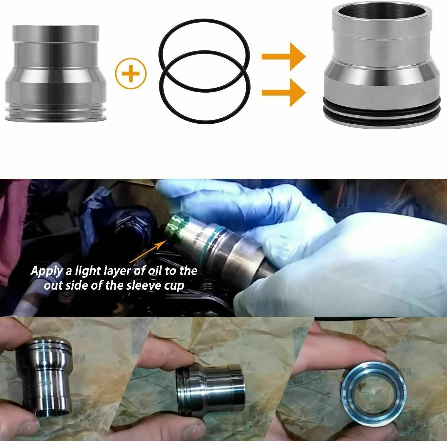 Injector Sleeve Cup Removal Tool & Install Kit For Caterpillar 3126/3126B C7 C9