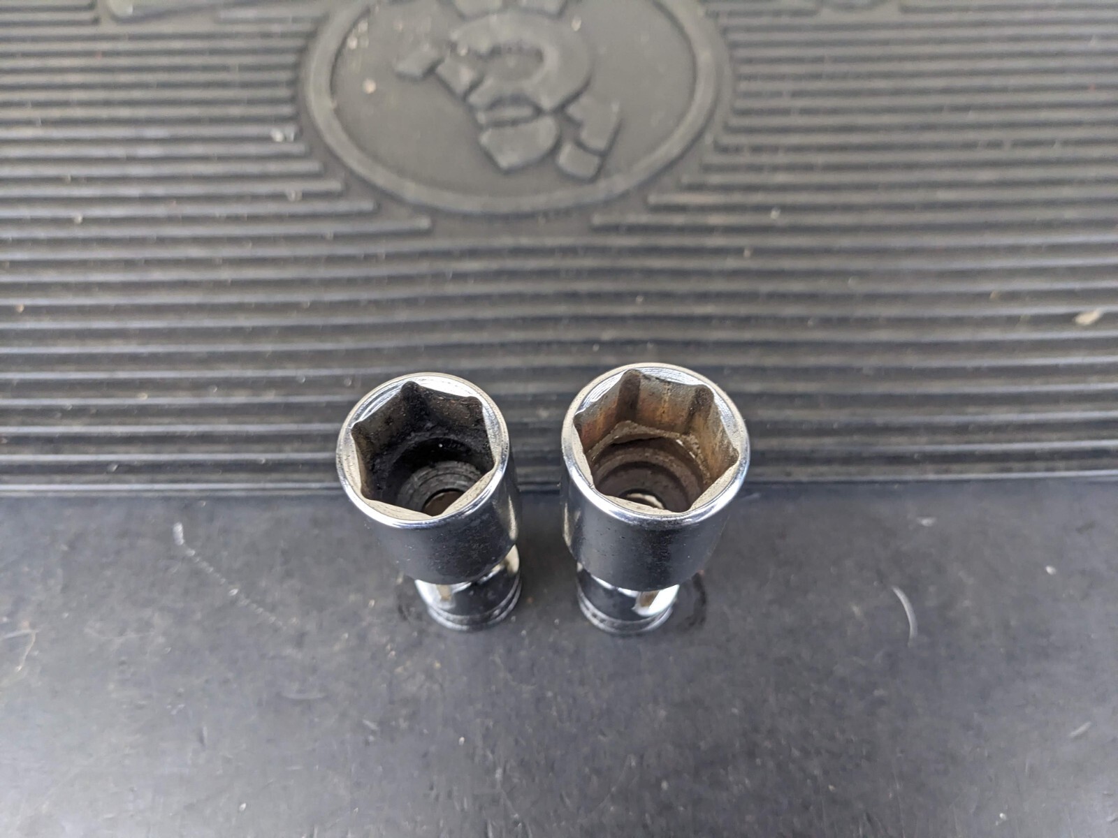 #bd209 Snap-on 3/8 Drive Deep Swivel Sockets SAE 3/4″ 11/16″ FSU22 FSU24