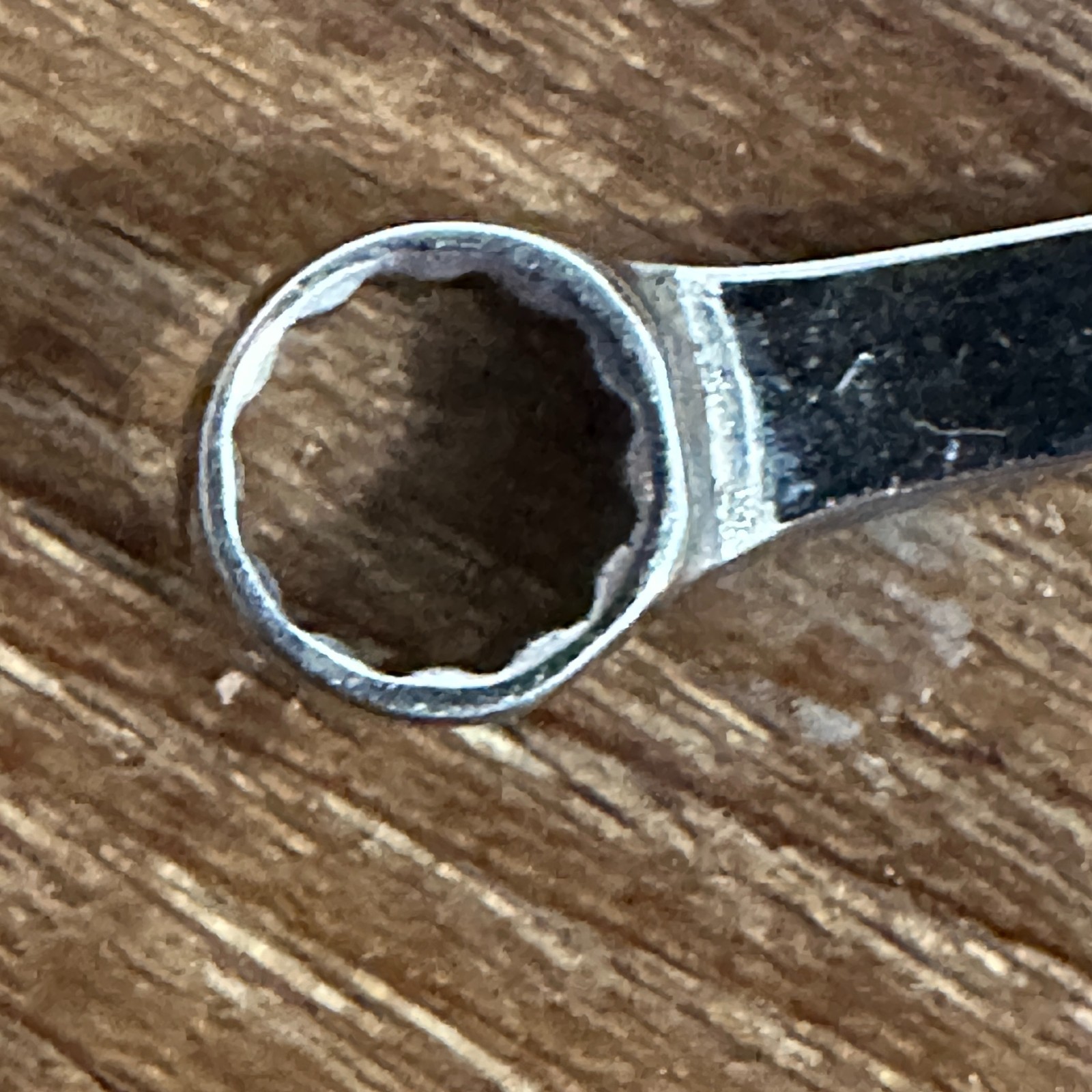 Mac Tools 5/16″ 12PT SAE Short Chrome Combination Wrench USA CW10R Full Polish
