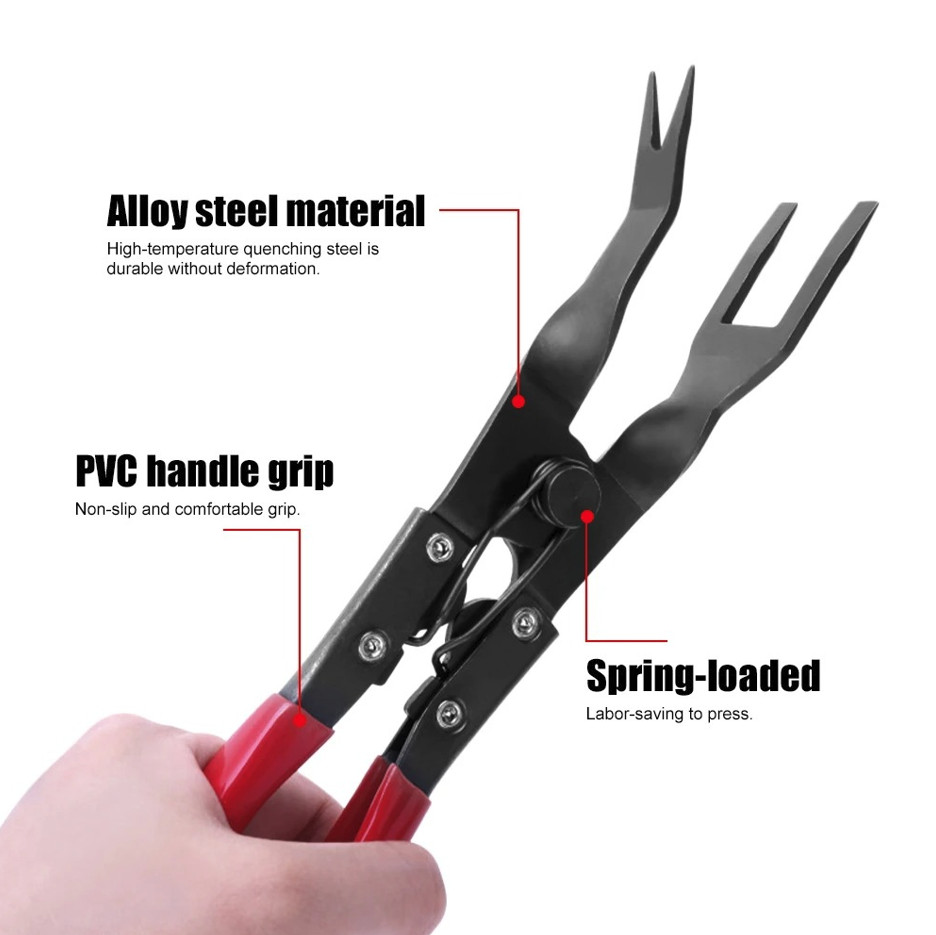 1pc Trim Clip Removal Pliers Car Panel & Fastener Removal Tool – NEW