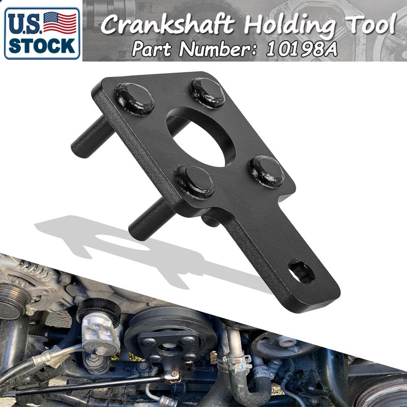 Crankshaft Crank Counter Hold Tool 3.6L For VW Routan Dodge Chrysler OEM 10198A