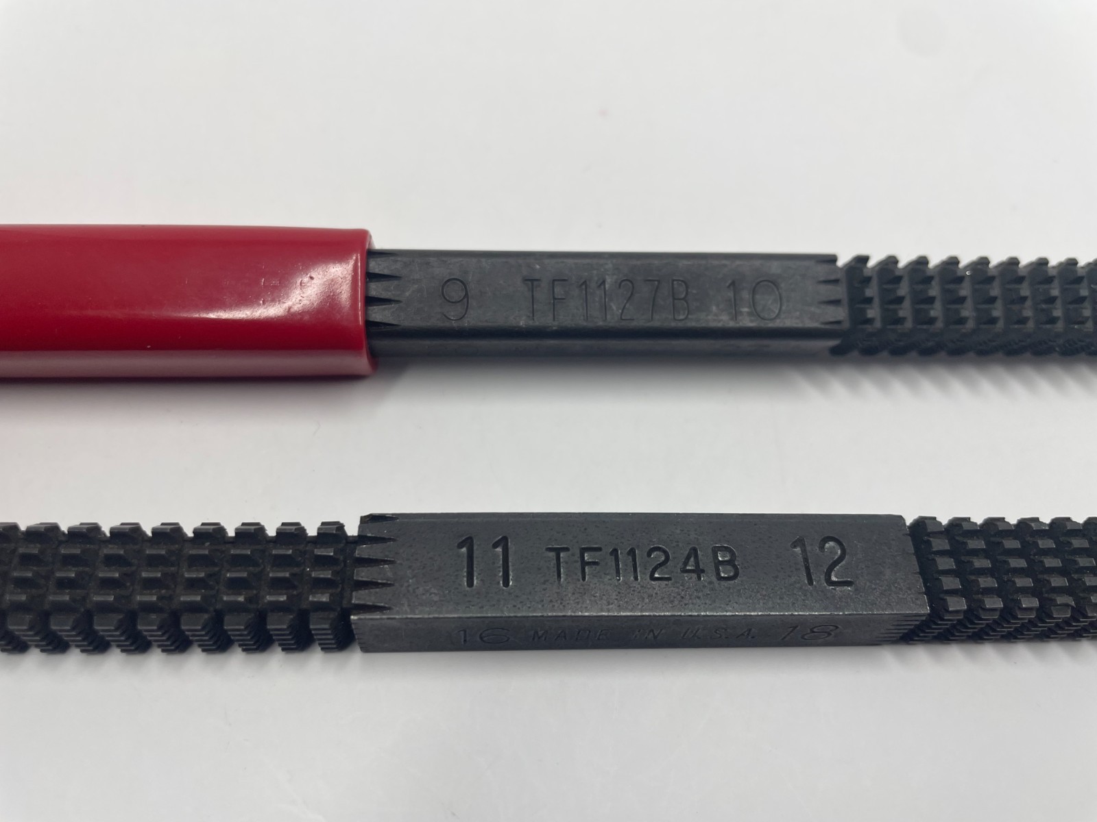 Snap-on Thread File Set 2 Pc #TF1127B & #TF1124B USA