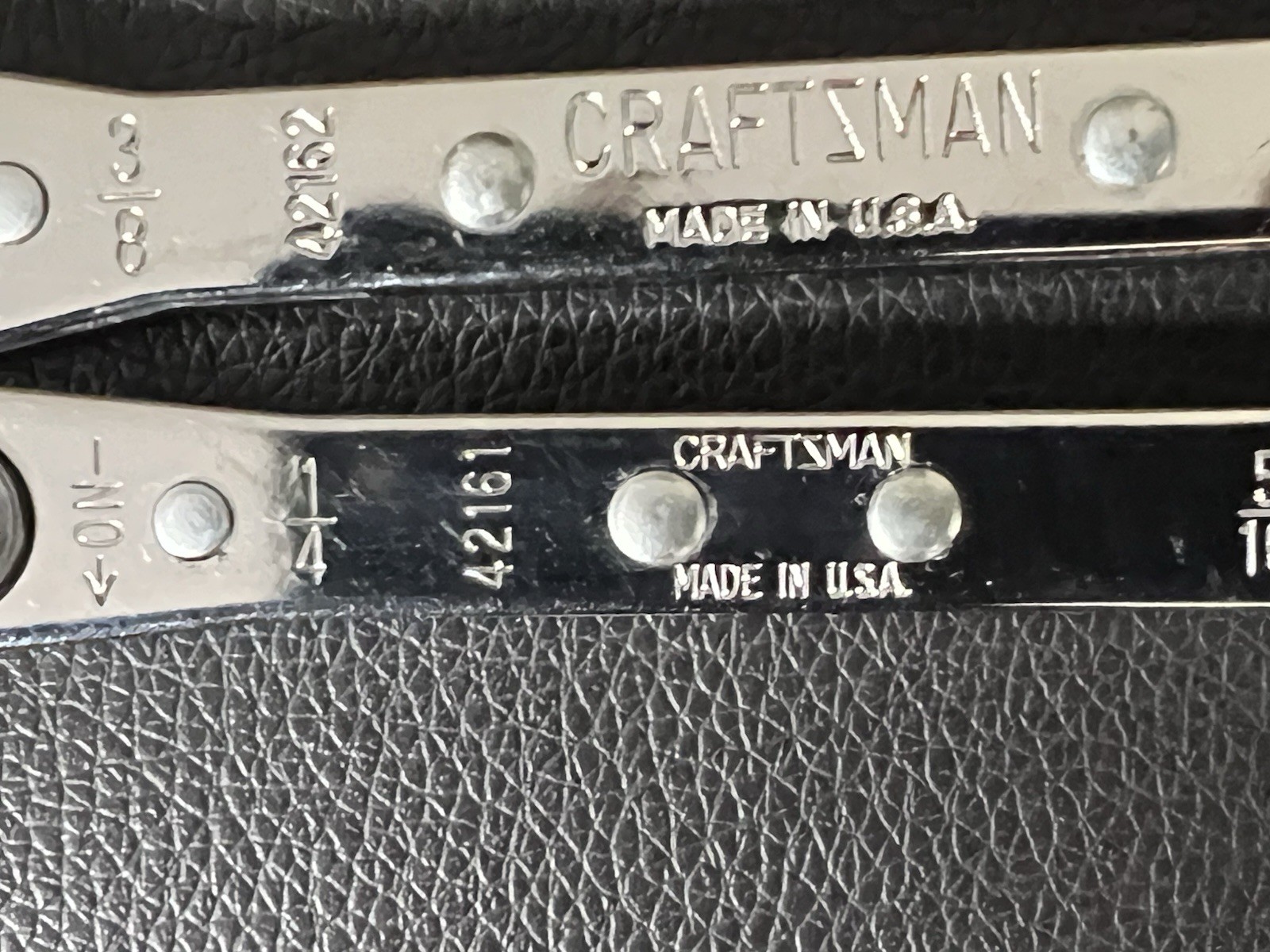 CRAFTSMAN 42160 5-Piece Flat Ratcheting Box End Set ( 10 Sizes in 5 Wrenches )