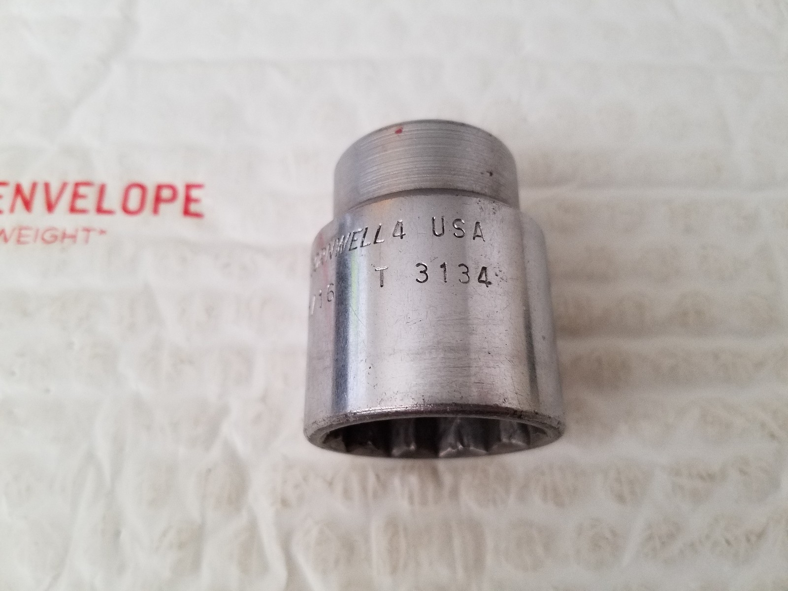 Cornwell T3134 1-1/16″ 12pt 1/2″ Drive Socket