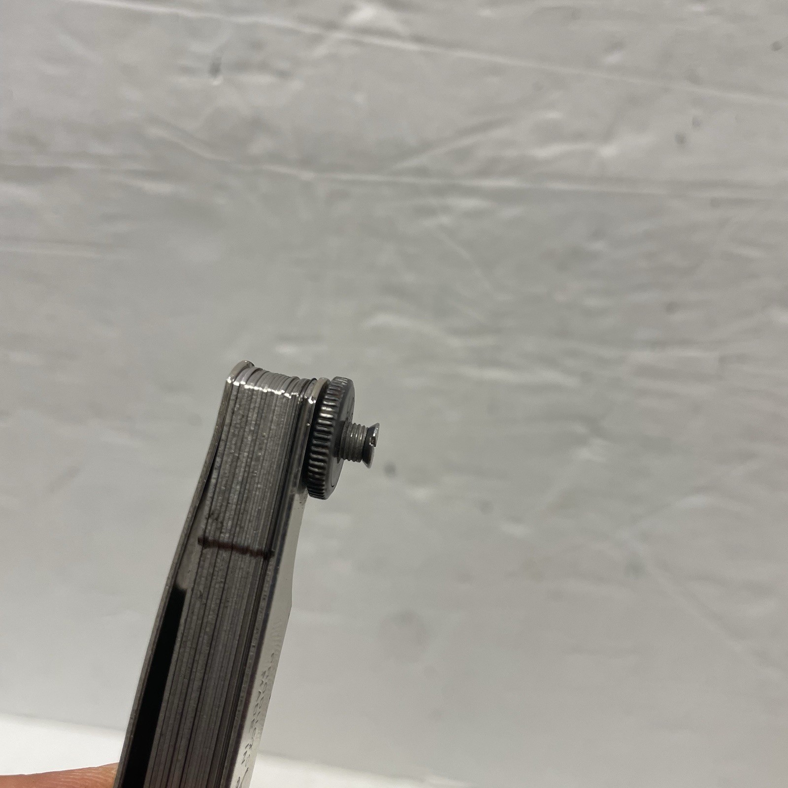 Feeler Gauge 5026T Products Engineering – (0.25mm-0.24mm)(.635mm-.610mm) Used