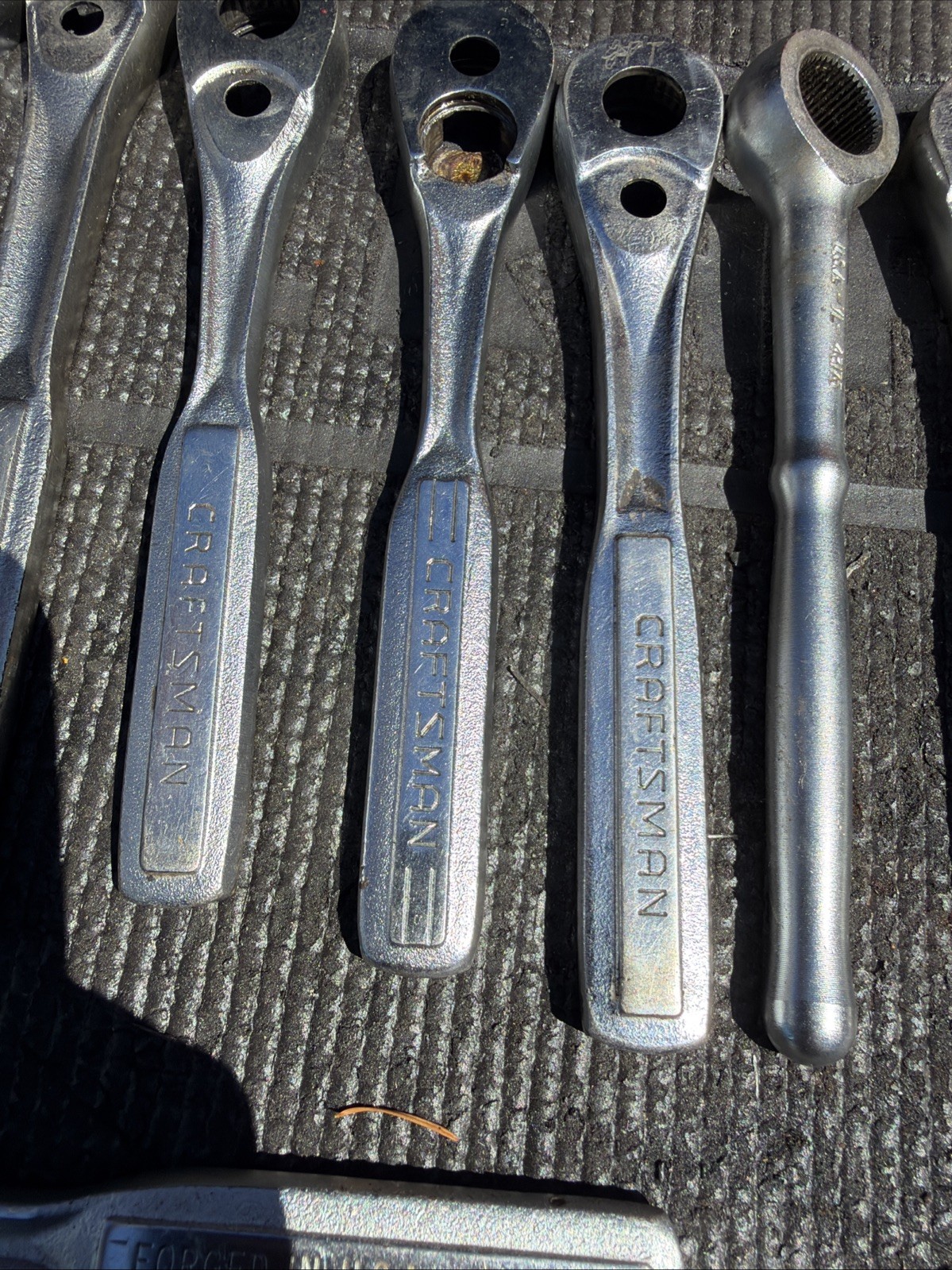 (14) Sears Craftsman Ratchet Bodies ONLY NO GUTS 1/2” Drive 3/8” & 1/4” Plus Flx