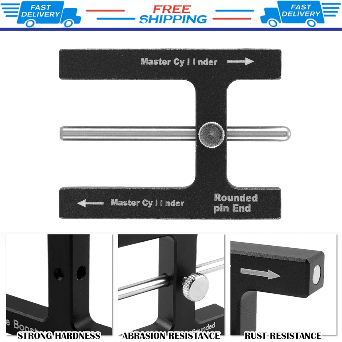 Power Brake Booster Master Cylinder Push Rod Length Gauge Pin Adjustment Tool