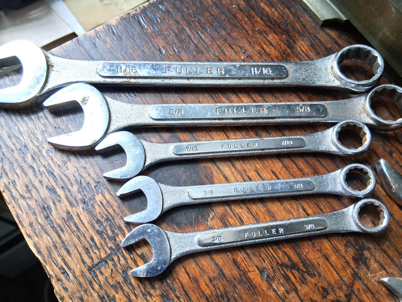 9-Multible Combination Wrenches Fuller Dunlap Bonney Pittsburgh Renes Corp Chi