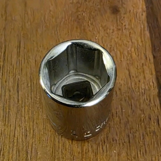 Craftsman 1/2″ Socket 6 Point 1/4″ Drive S-AF 43499
