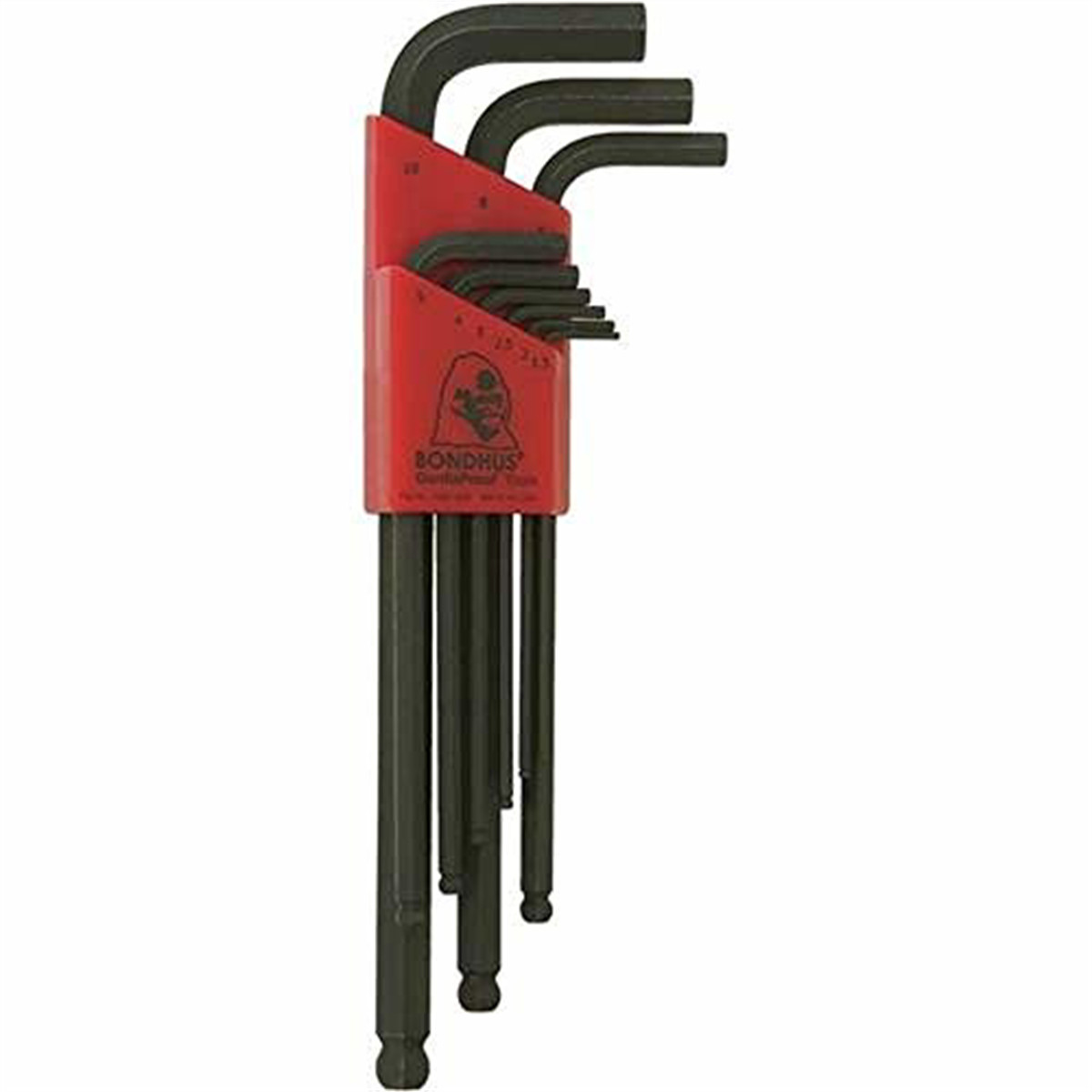 Bondhus 10999 9-Piece Set BallDrv L-Wr 1.5-10M