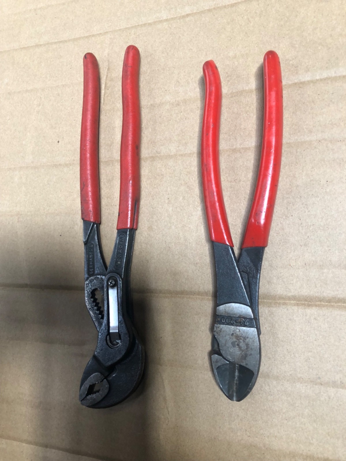 MAC Tools Knipex PDC8 & Knipex Cobra Pliers 9 1/2″ long