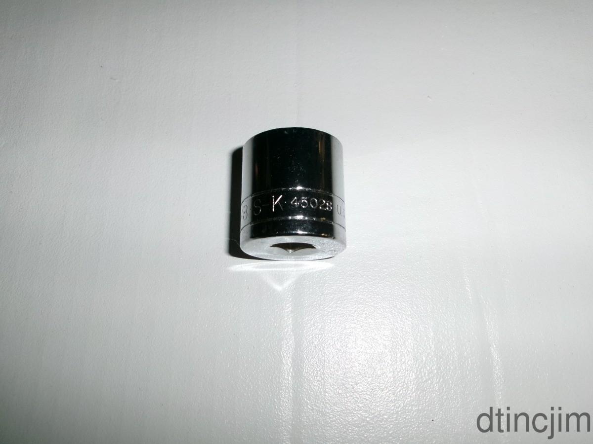 SK 45028 7/8in. 3/8in. Drive Six Point Shallow Socket