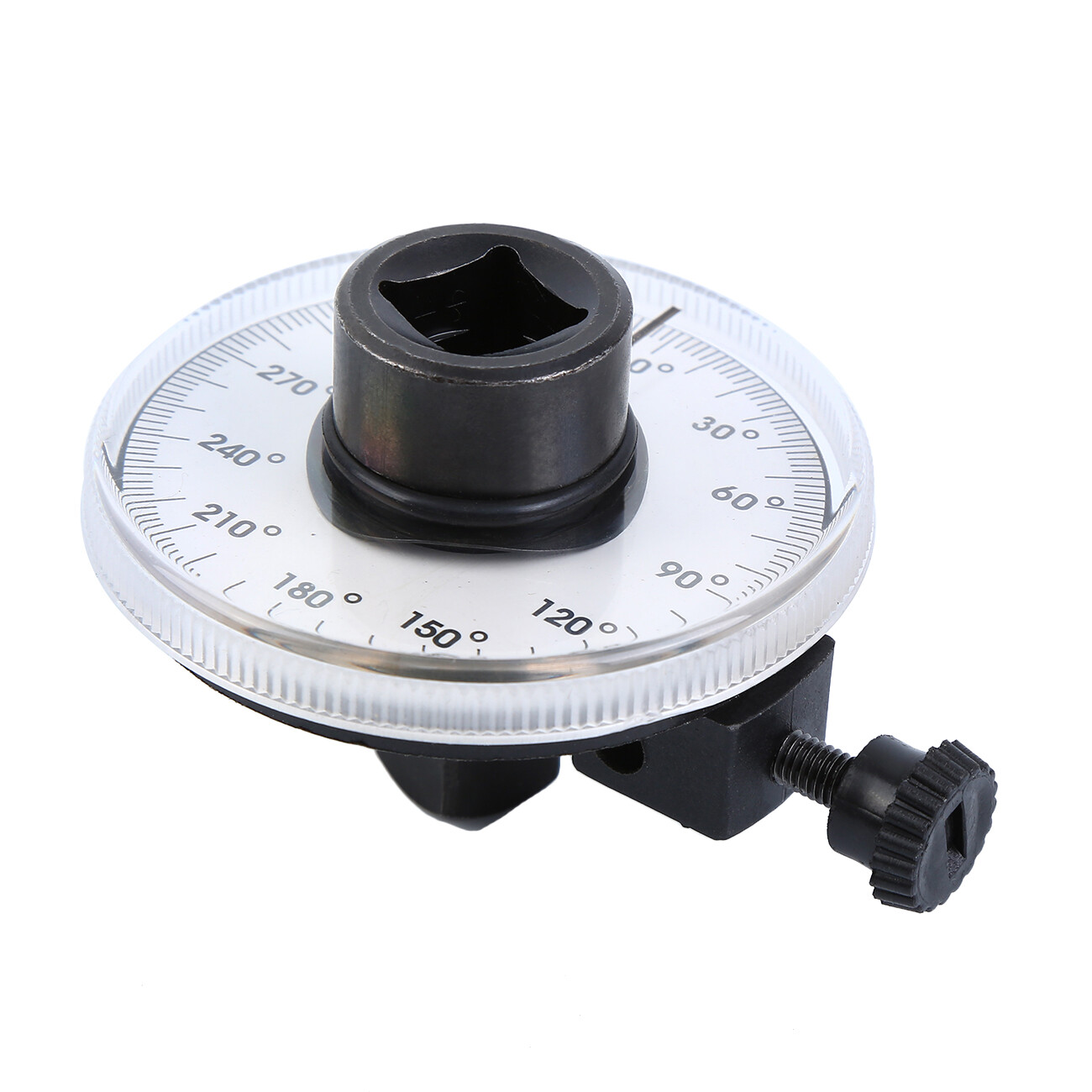 360 Degree 1/2″ Drive Torque Angle Gauge Meter Rotation Measure Wrench Tool