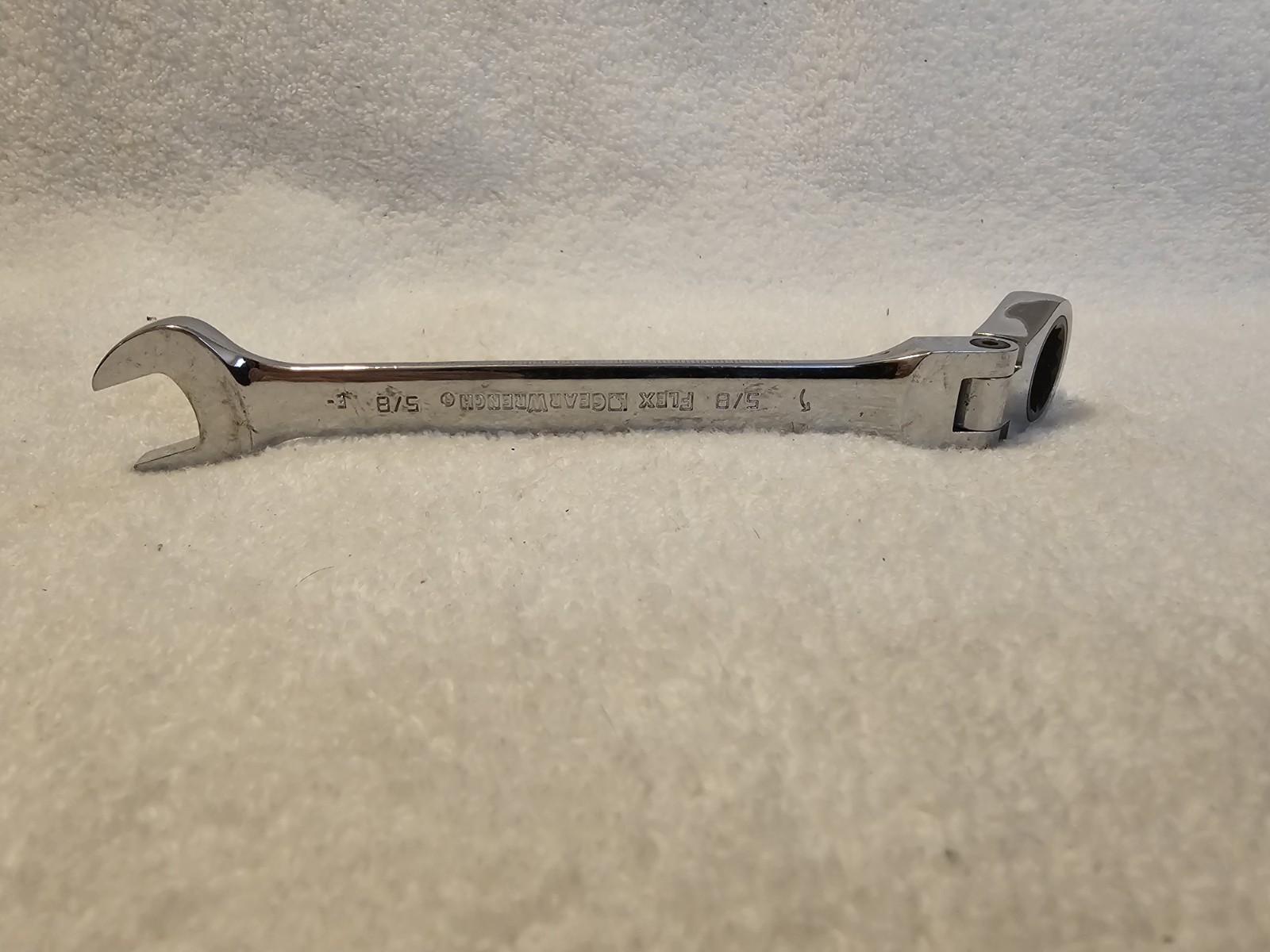 5/8″ Flex GearWrench Chrome Plated Double Ended Tough Steel Ratcheting Wrench