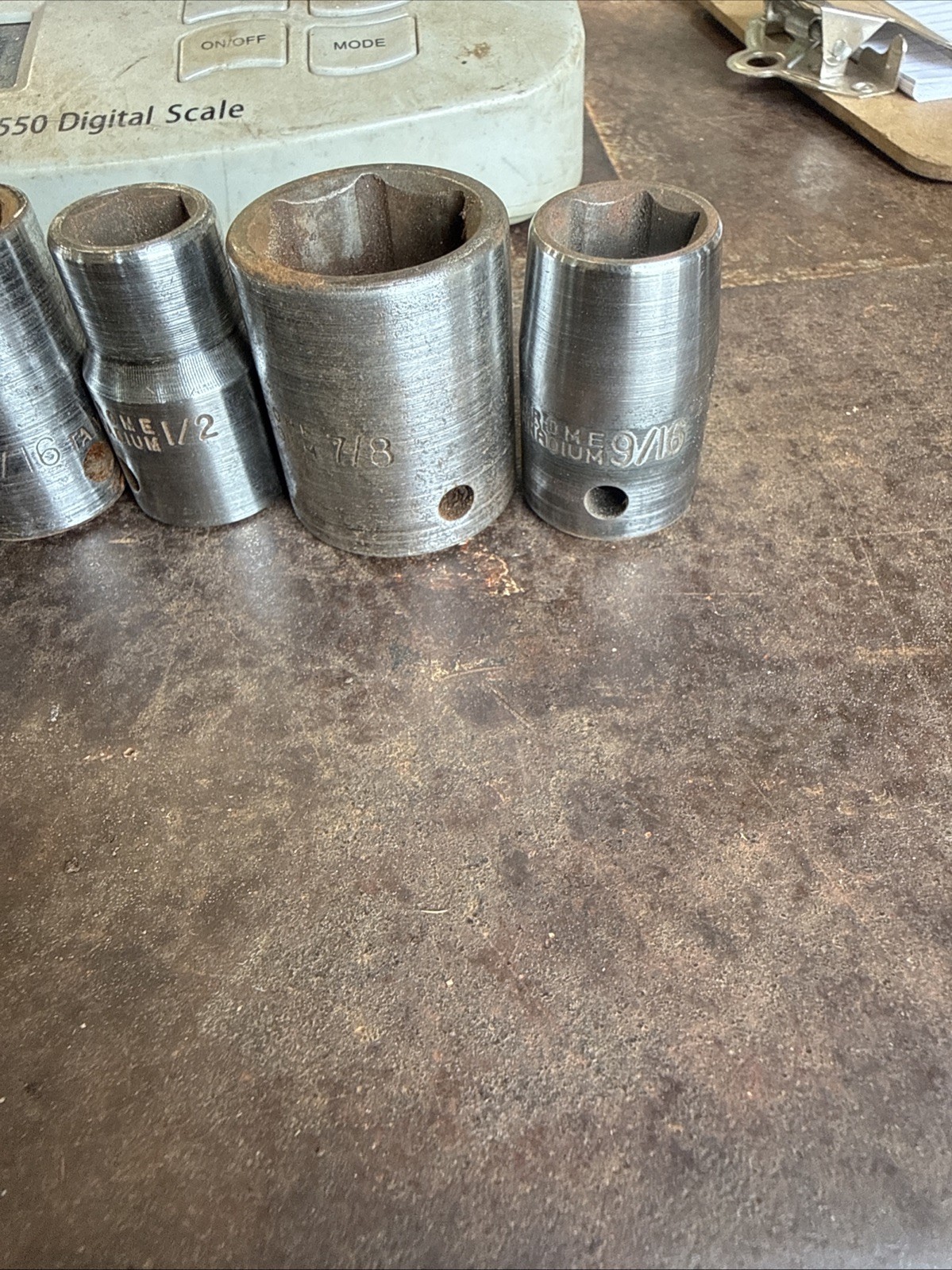 1/2 Impact Sockets Misc Size One Metric (78)