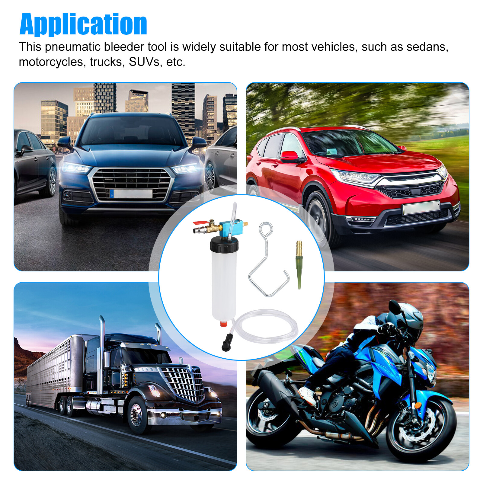 Car Brake Fluid Extractor Fluid Pump Oil Suction Pump Extractor For Changing Oil