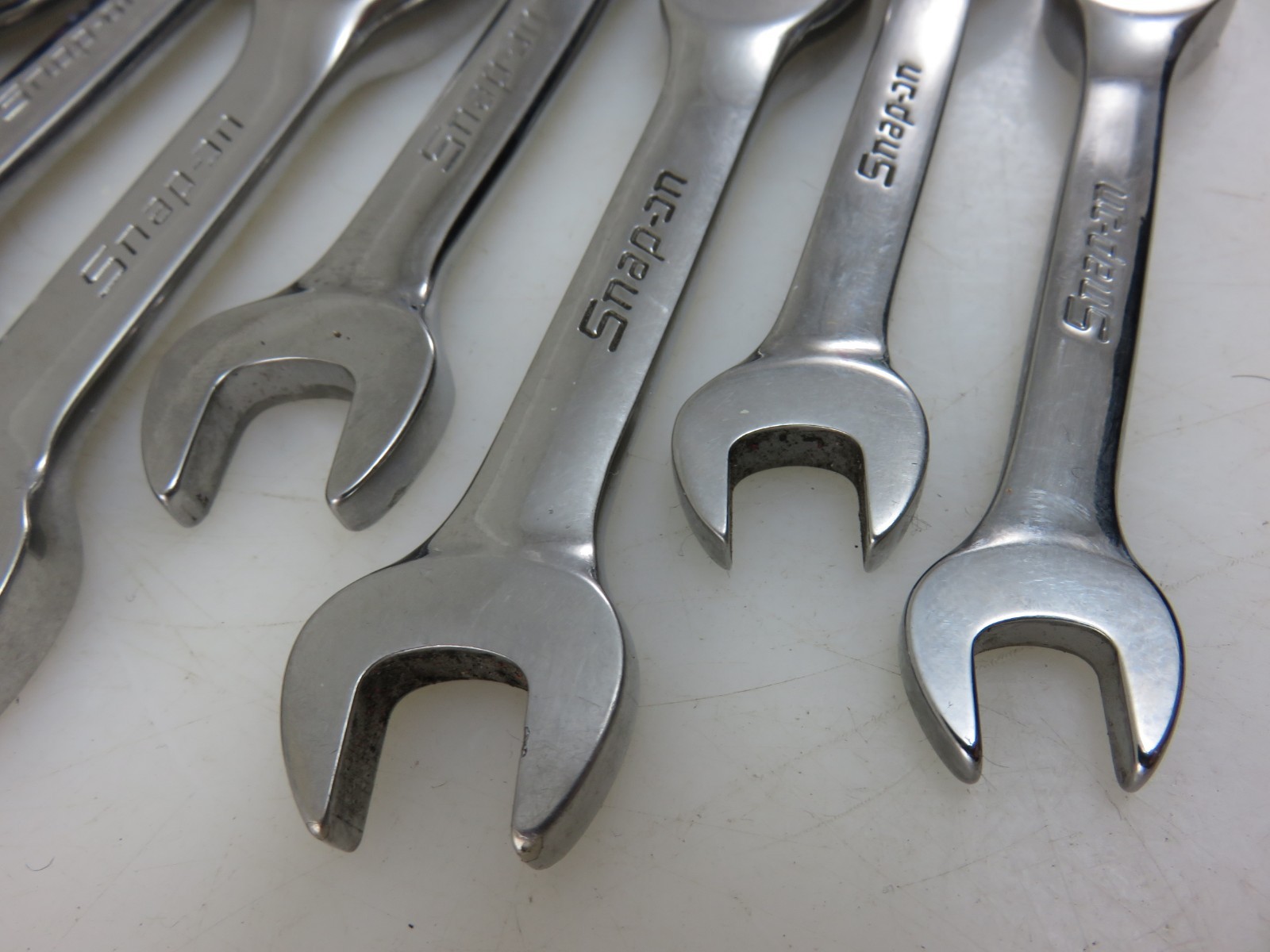 Snap-On METRIC OXIRM Stubby Ratcheting Combination Wrench 7pc Set