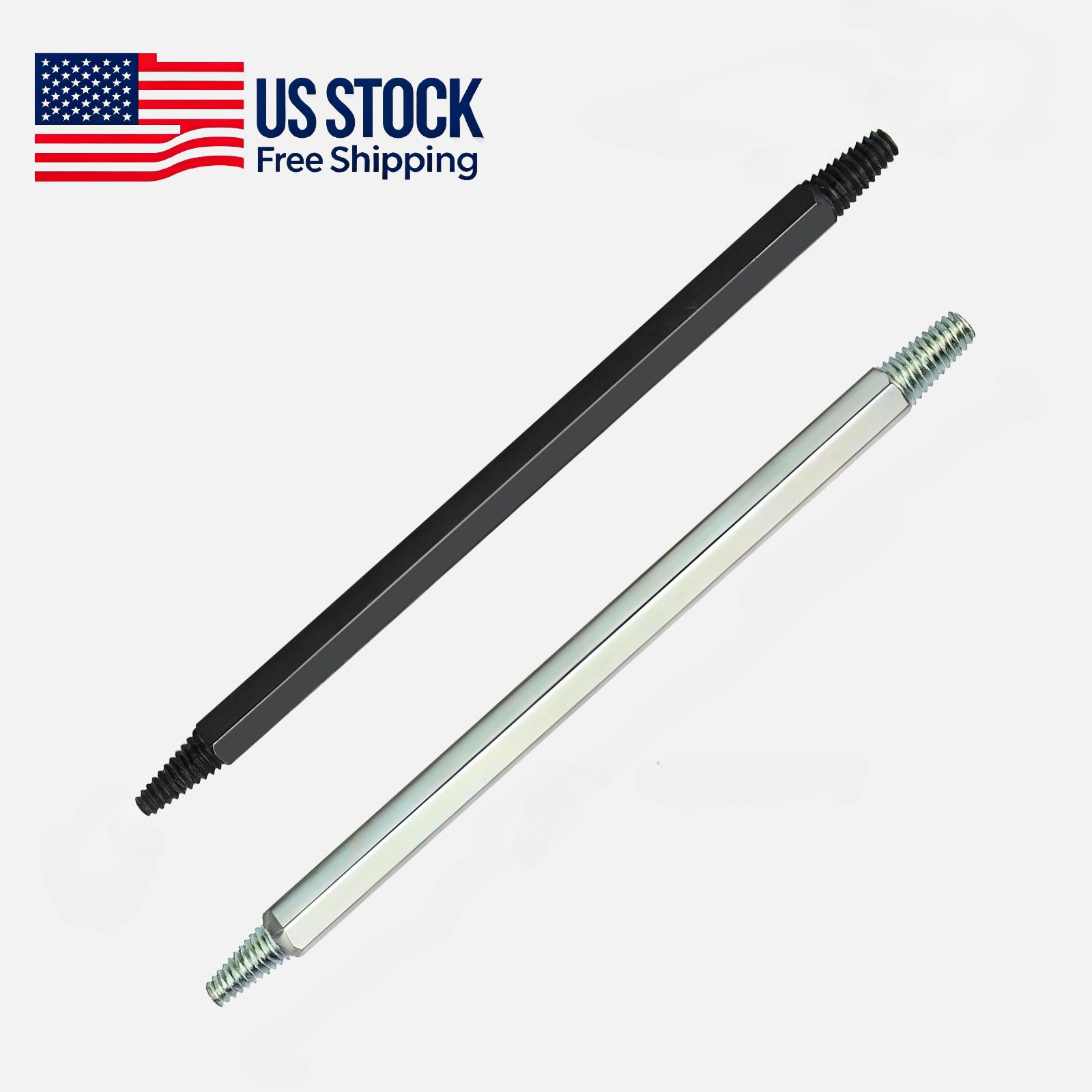 2pcs Fracture Damaged Spark Plug Broken Extractor Removal Tool Left-Hand Thread