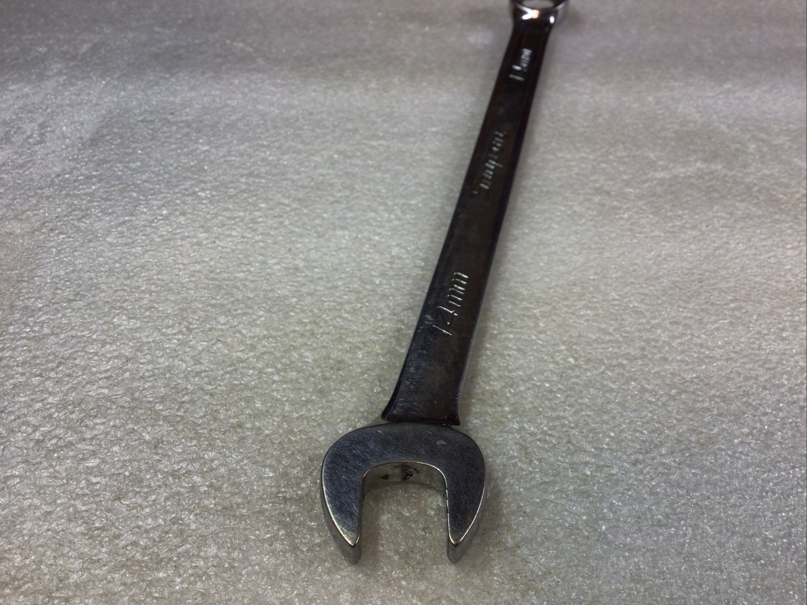 Snap On#OEXM140B – 14mm, Metric, Chrome, 12 Pt., Combination Wrench-USA-NICE-