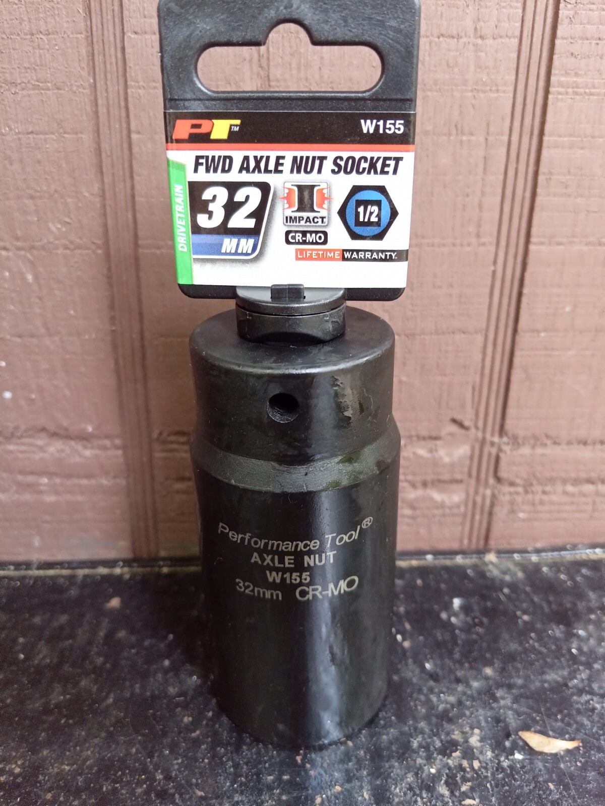PT 32mm Fwd Axle Nut Socket W155