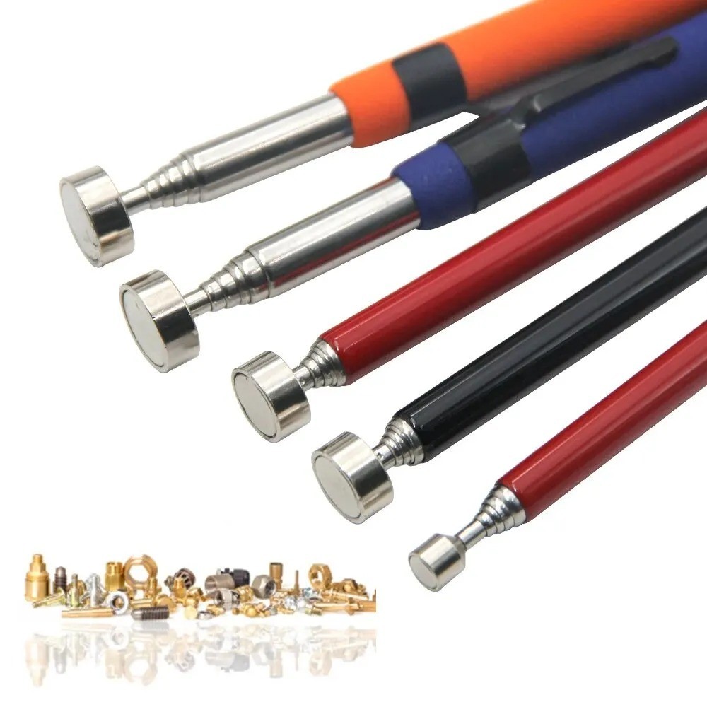3x MAGNETIC PICK UP TOOL 5/8/10 LBS TELESCOPIC LONG REACH EXTENDING MAGNET PEN