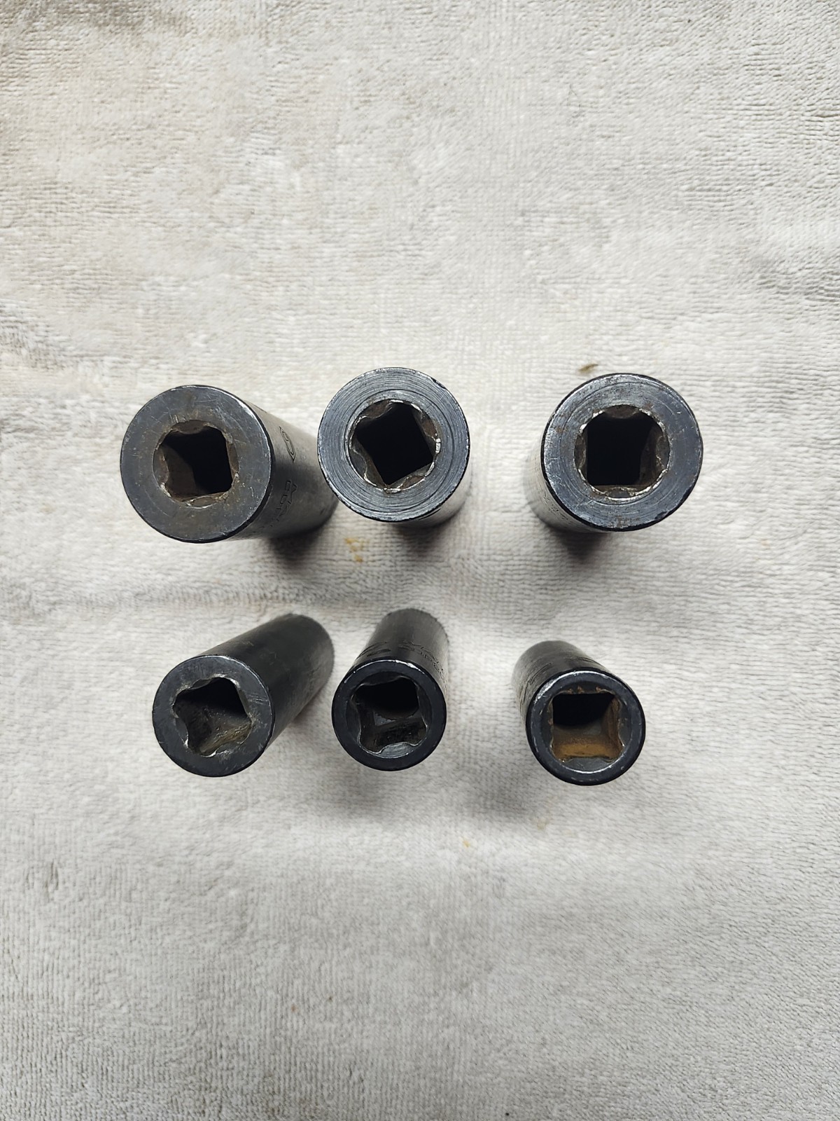 6 MATCO 1/2″ DR 6 POINT SAE IMPACT SOCKETS 15/16, 7/8, 13/16, 11/16, 5/8 & 1/2″
