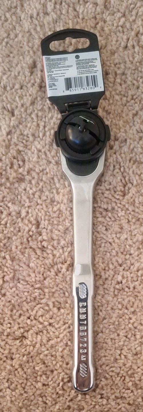 Craftsman 1/2in Low Profile 90T Ratchet Wrench CMMT86723
