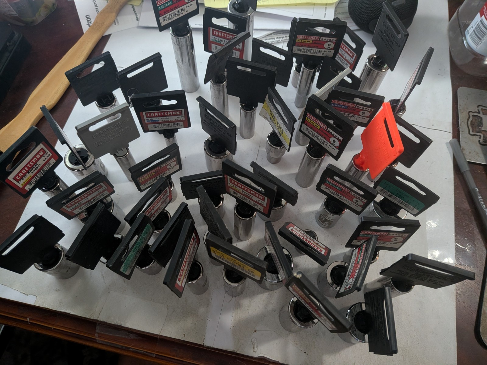 Large Lot of Craftsman Sockets & Extensions All NEW