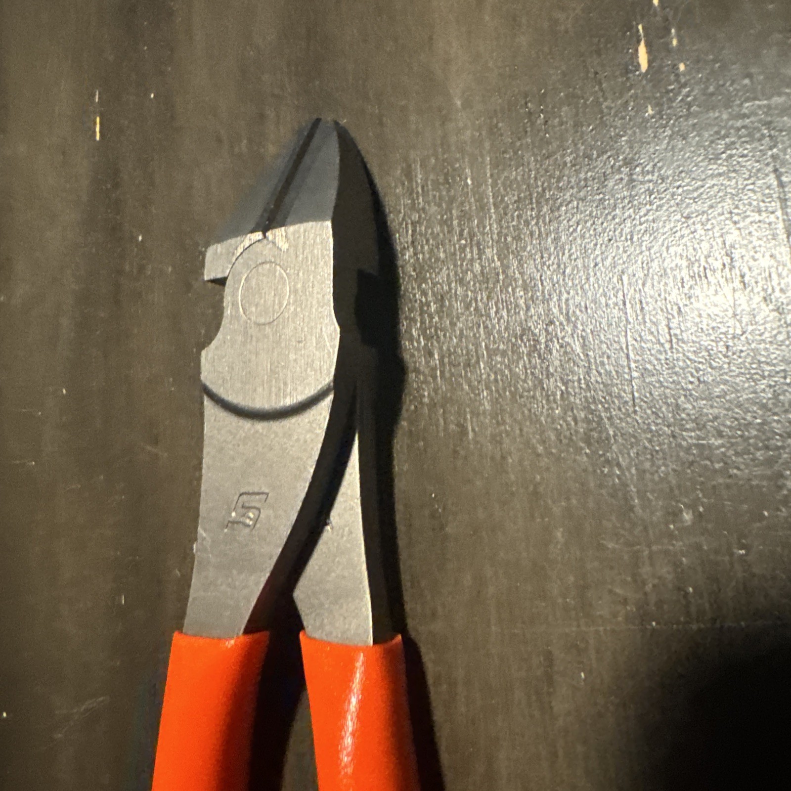 Snap-on Tools USA NEW ORANGE Grip 8″ High Leverage Diagonal Cutter Plier 388ACFO