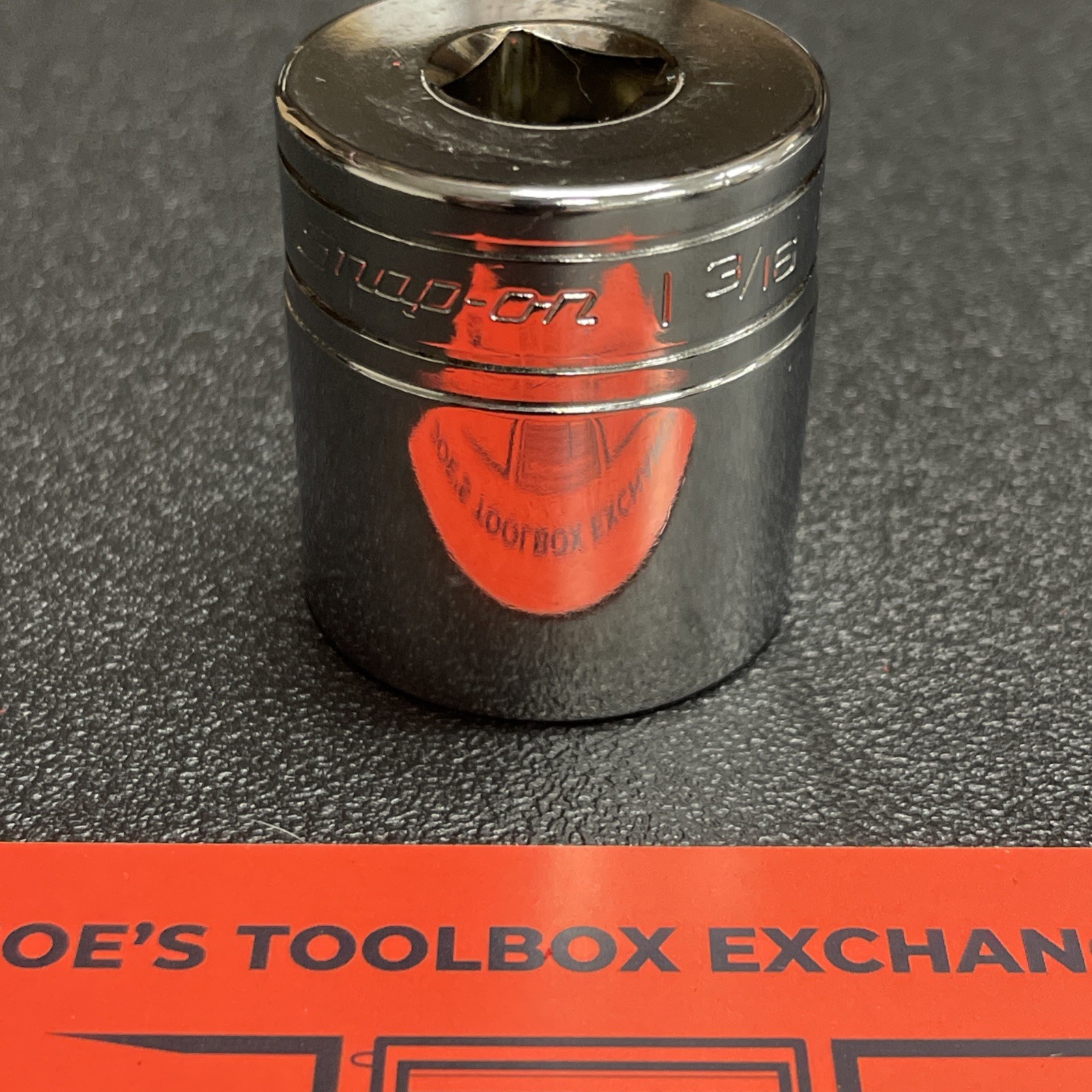 Snap-on Tools USA NEW 1/2″ Drive 1-3/16″ SAE 6 Point Shallow Chrome Socket TW381