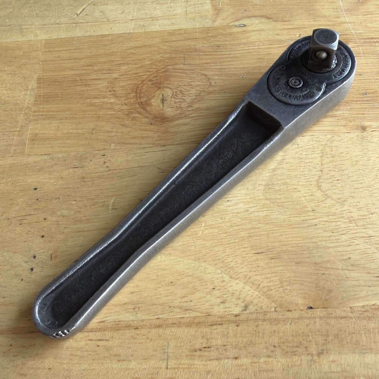 Snap On Tools 6″ Long Ratchet 3/8″ Drive Industrial Finish GFN720A Made in USA