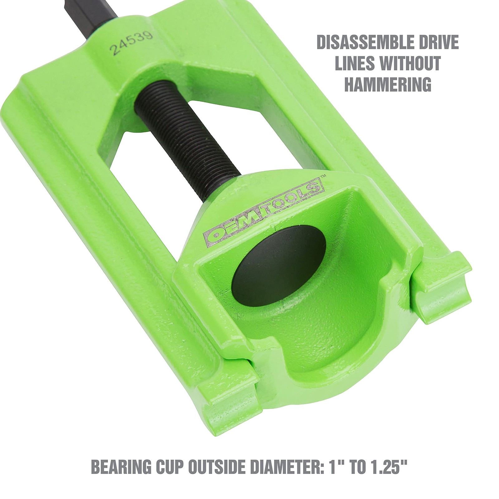 OEMTOOLS Light Duty U Joint Puller for Cars Automotive U-Joint Puller, Green