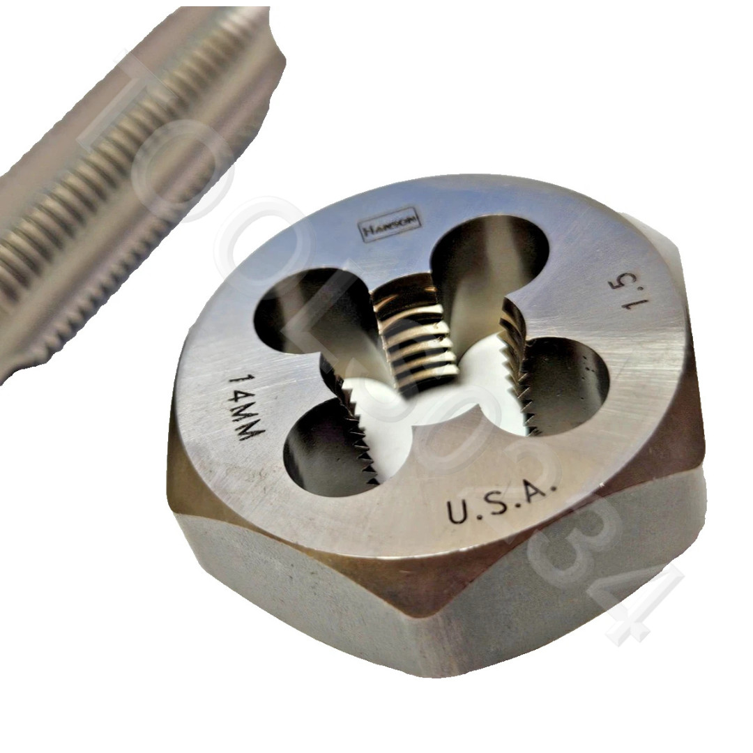 M14 X 1.50 Metric Tap Hex Die COMBO Irwin 1750 6950ZR
