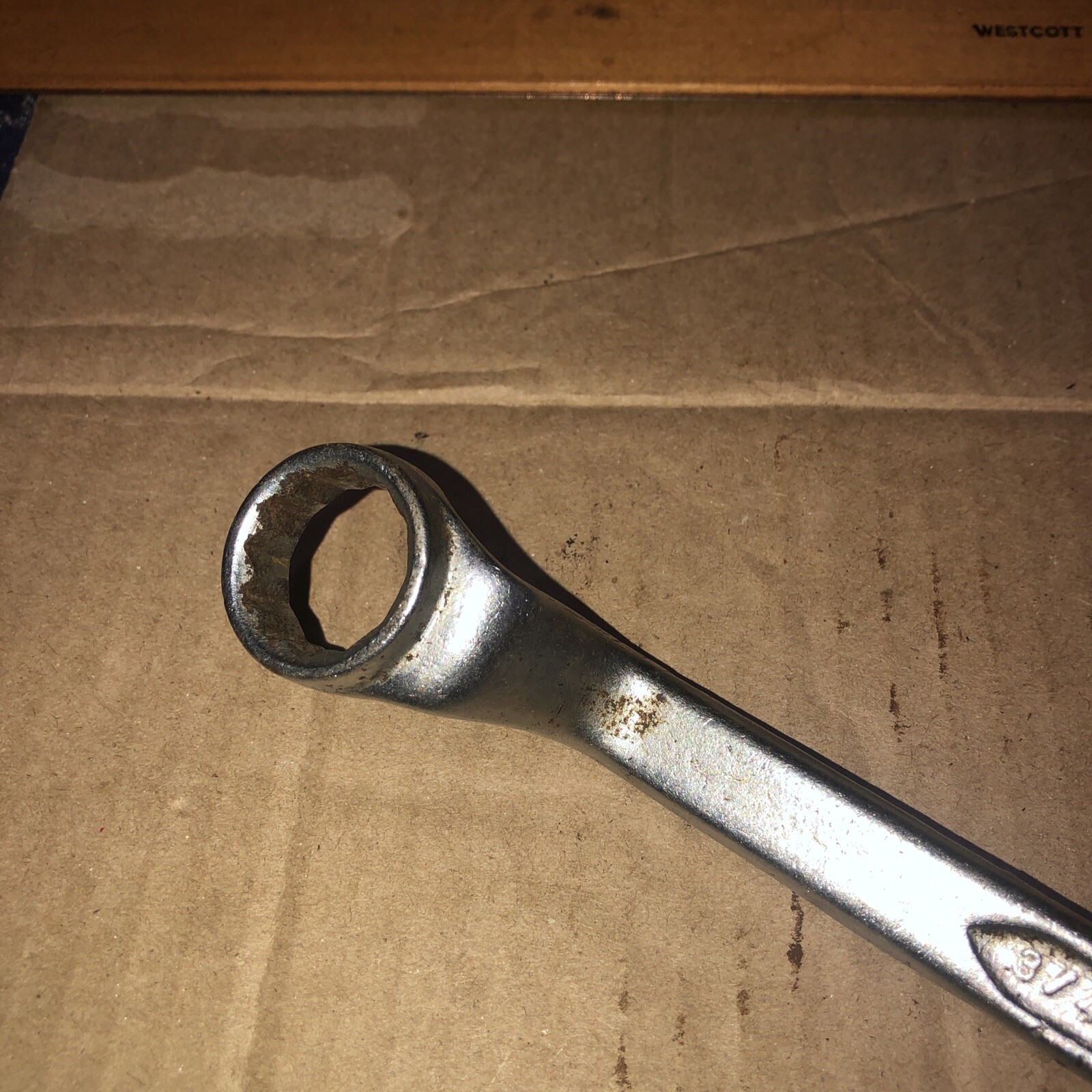 VintAge USA No. 914 3/4in. X 25/32in. Double Box End Offset Wrench Forged Steel