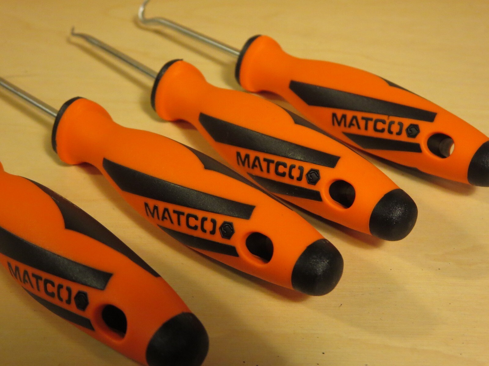 Matco HP40C 4Pc Hook and Pick Set w/case New made by Witte in Germany