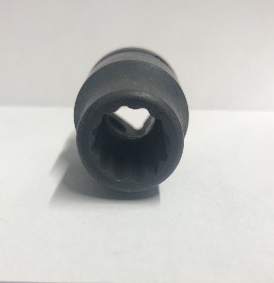 12MM 12 POINT DOUBLE HEX IMPACT SOCKET 1/2” Drive-H/Duty Ex Aviation Surplus