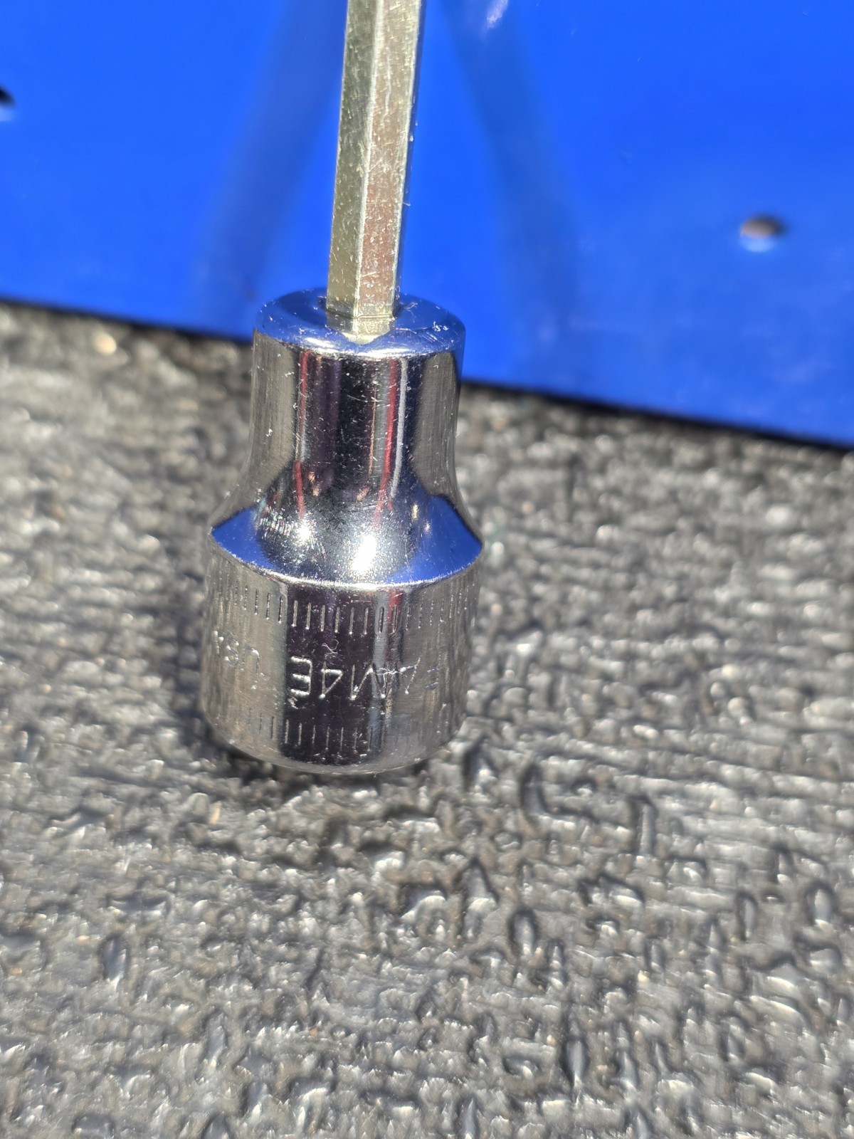 Snap-on Tools FAM4E 4mm 3/8″ Drive Metric Hex Bit Chrome Socket Driver