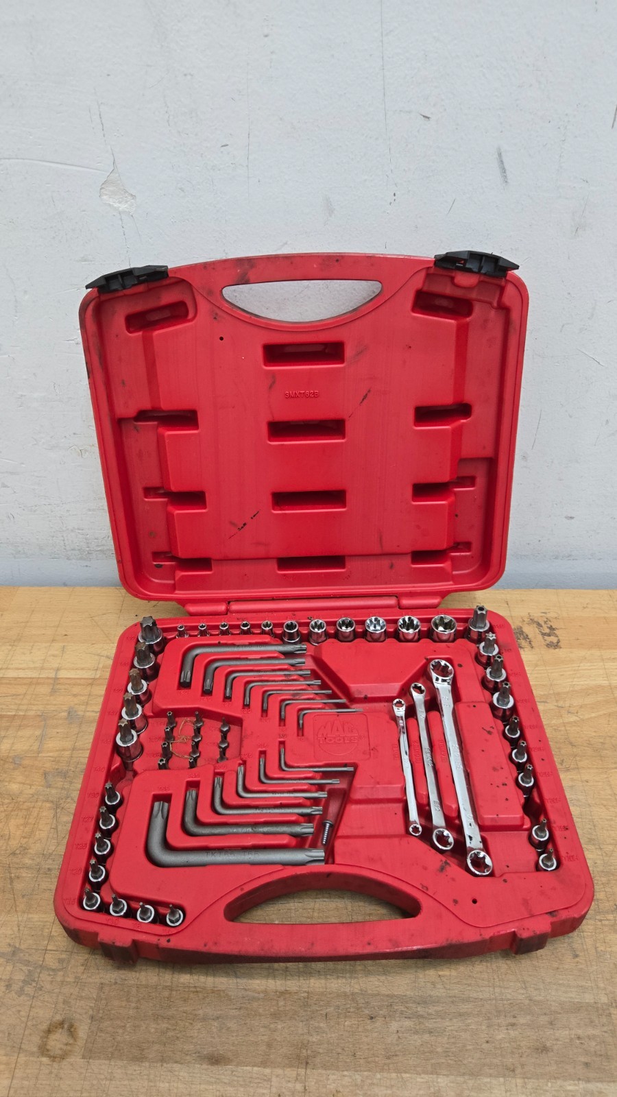 Mac Tools Hex Tool Set, SMXT62B *MISSING ITEMS READ*