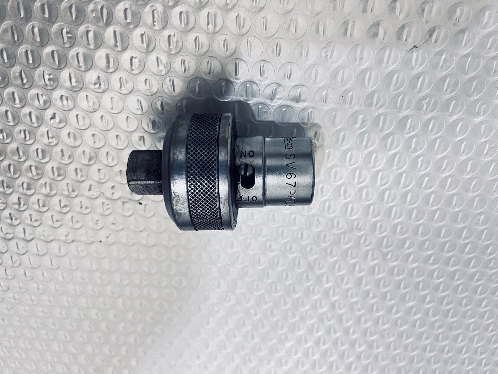SNAP ON TOOLS USA SV67 Breaker Bar Ratchet Adapter 1/2″ Drive Pat. 2020883