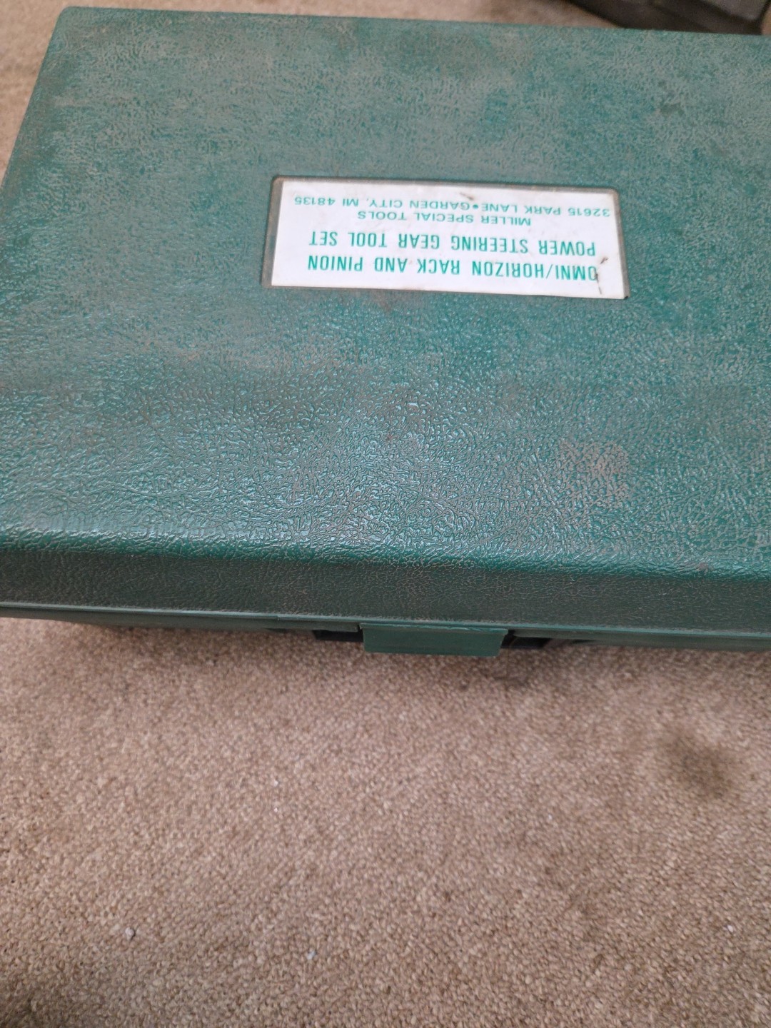 DEALERSHIP OMNI HORIZON RACK&PINION POWER STEERING GEAR TOOL SET MILLER SPECIAL