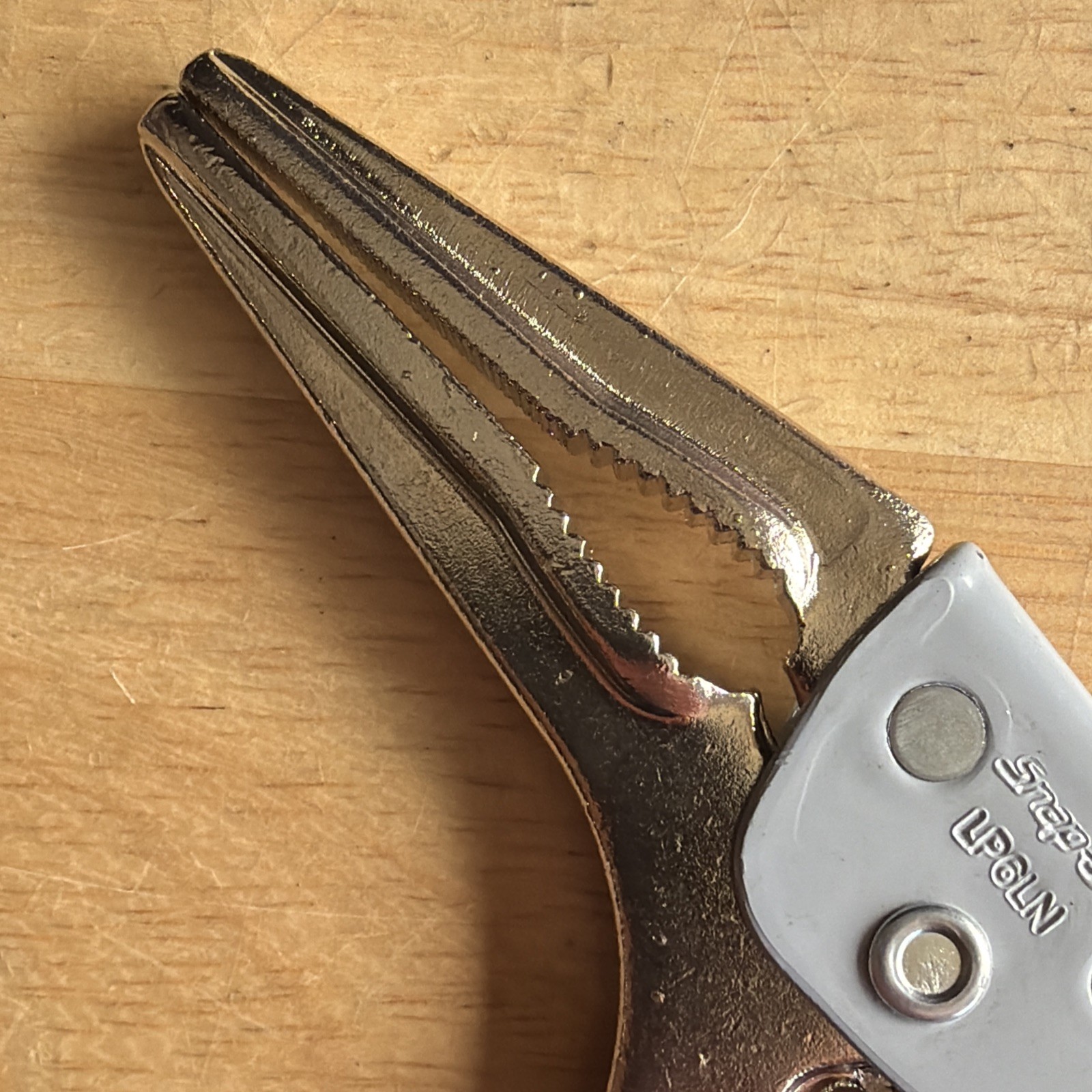 Snap On Tools 6″ Long Nose Locking Pliers LP6LN Spain New Other 2025 Date Code