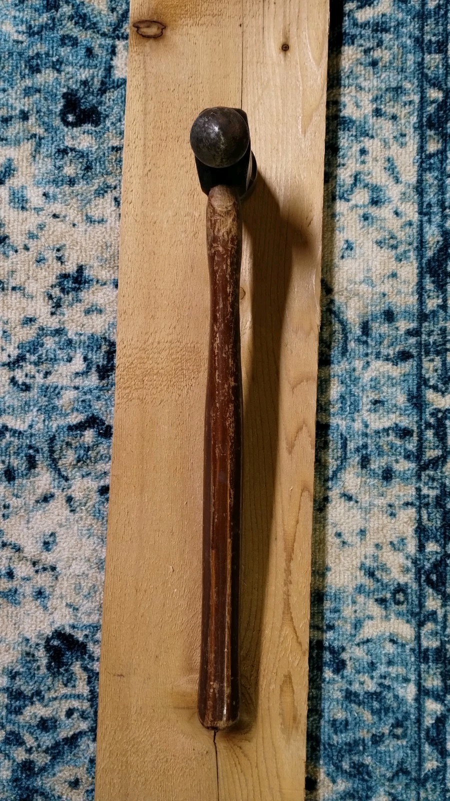 SNAP-ON BP 240 40oz. 16″ Ball Peen Hammer Octagon Hickory Handle Great Condition