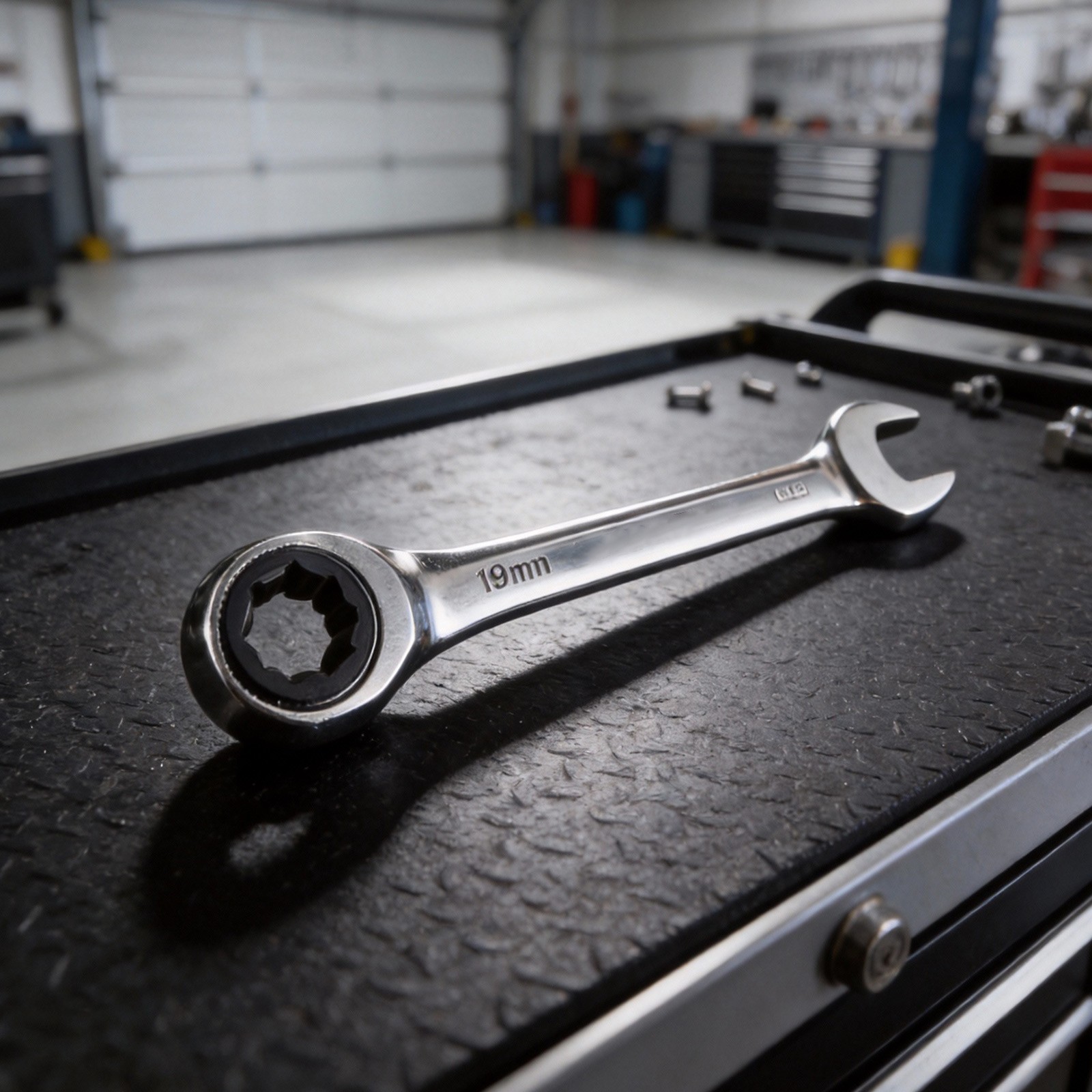 819mm Metric Ratcheting Tubing Wrench Fix Open End Tool for Tight Spaces