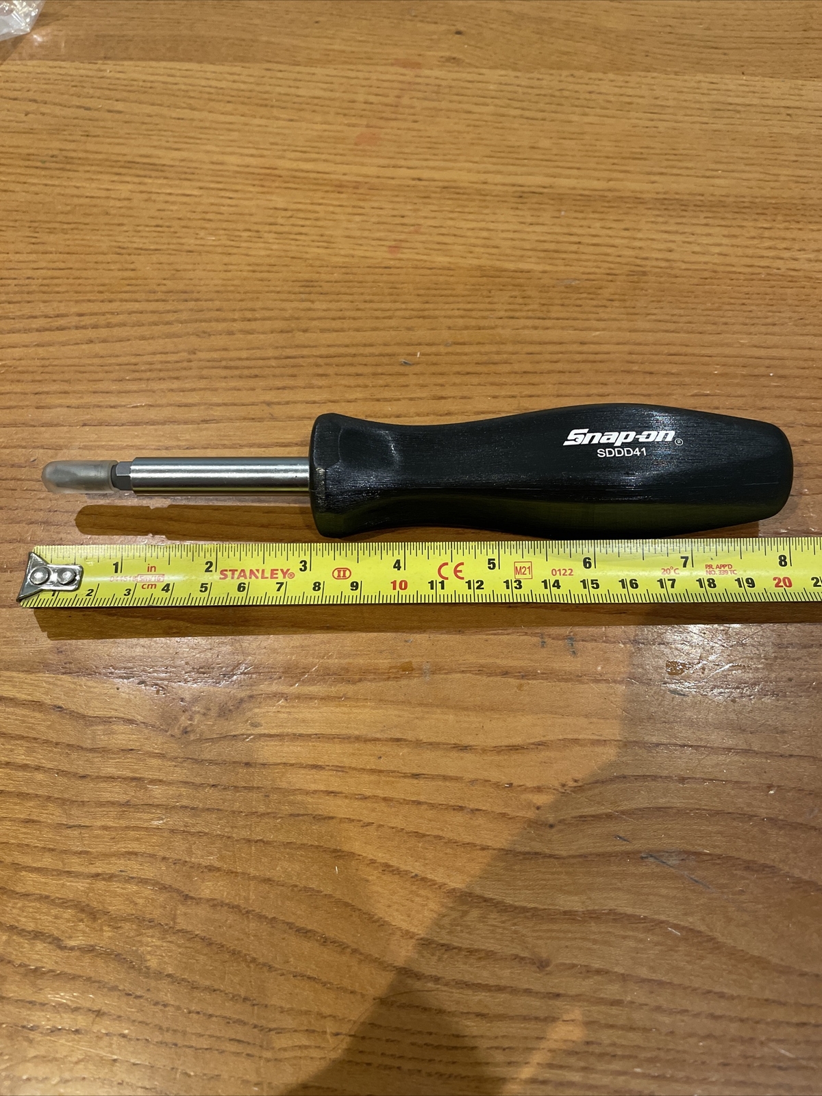 *NEW* Snap-on Reversible Screwdriver SDDD41R *4 BITS* Black, CLASSIC HARD HANDLE